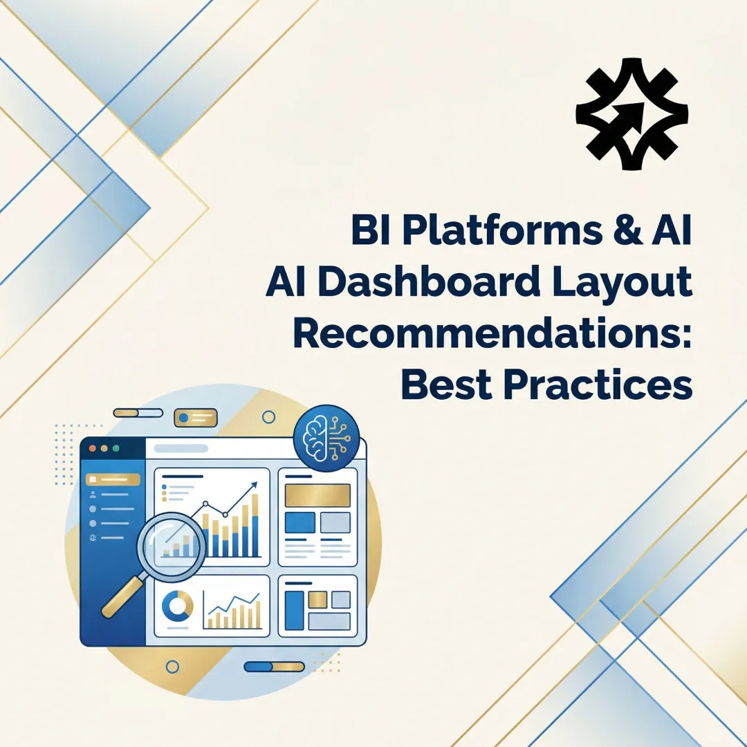 BI Platforms & AI Dashboard Layout Recommendations: Best Practices