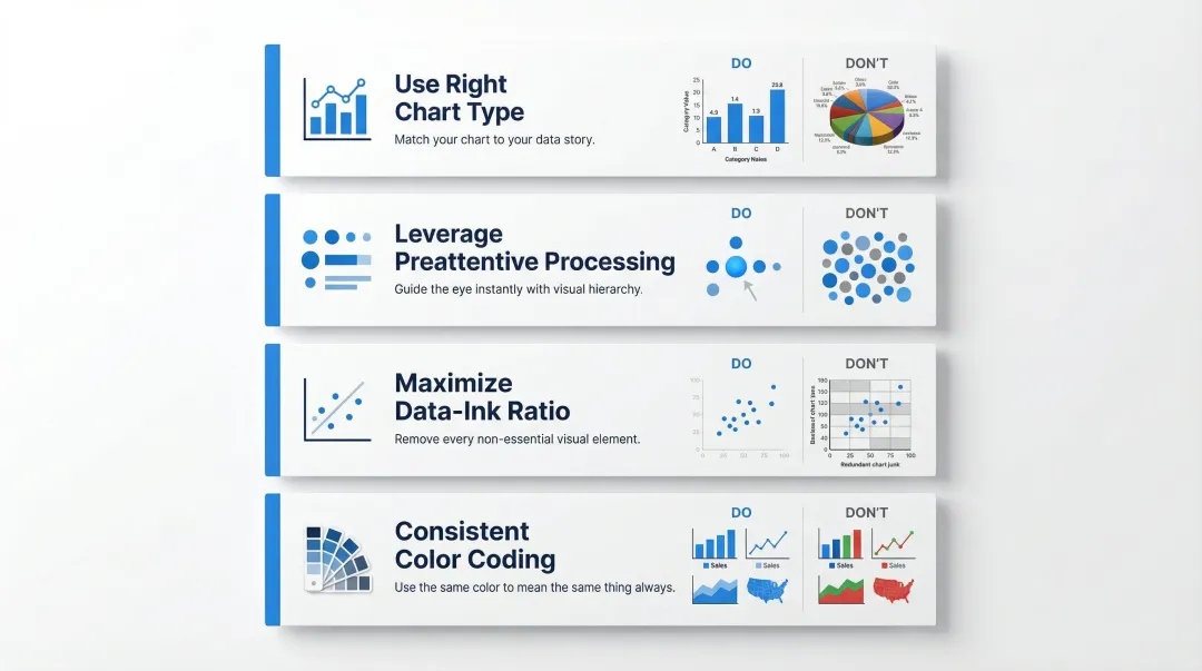 Four dashboard design best practices for clarity and data visualization effectiveness