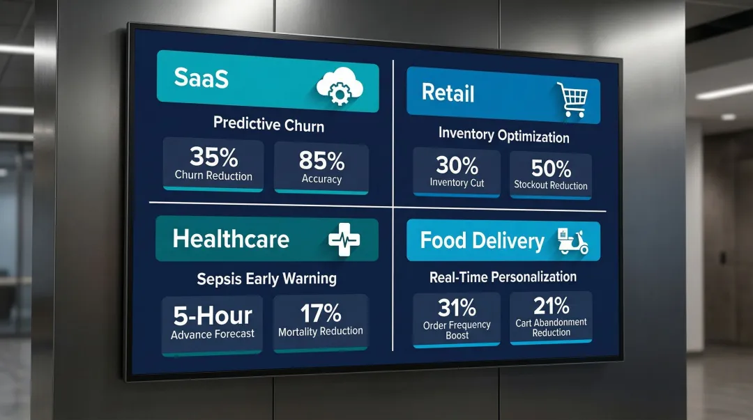 AI-first BI proactive intelligence cross-industry impact use cases and business results