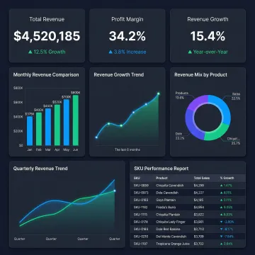 Financial Reporting & Forecasting Software
