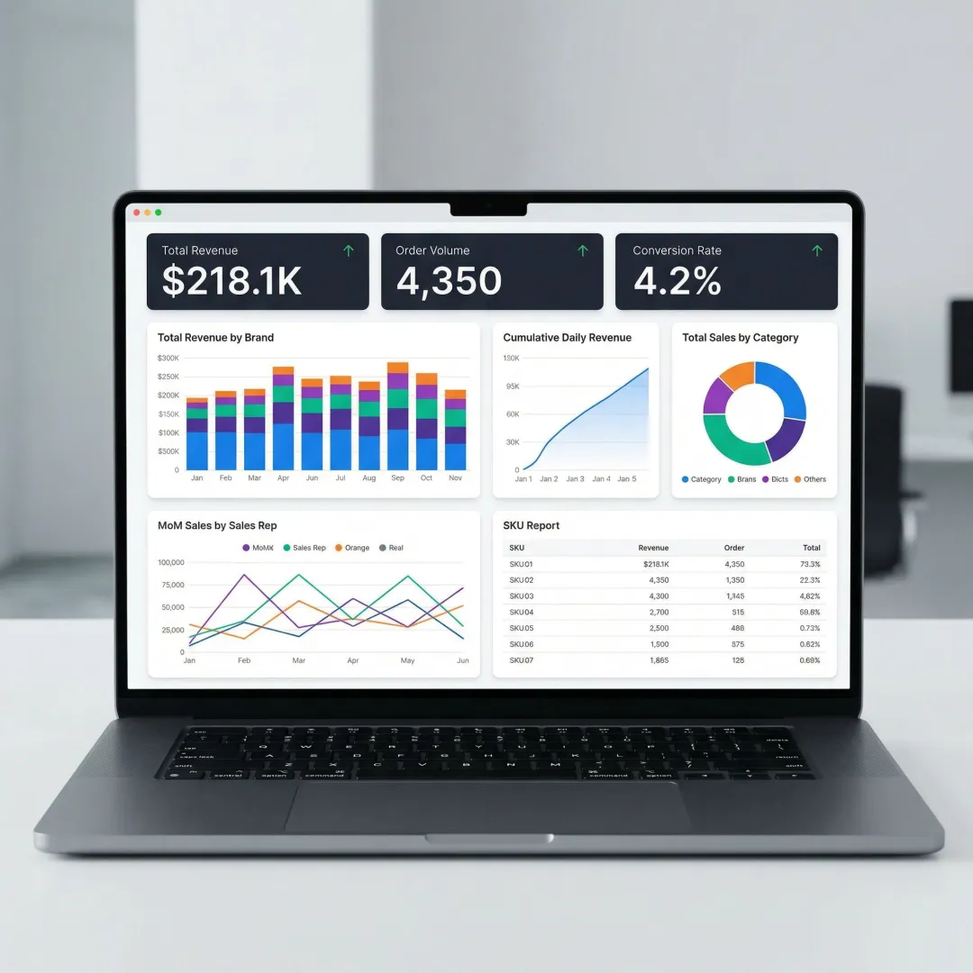 Marketing Reporting Software — Automated Dashboards