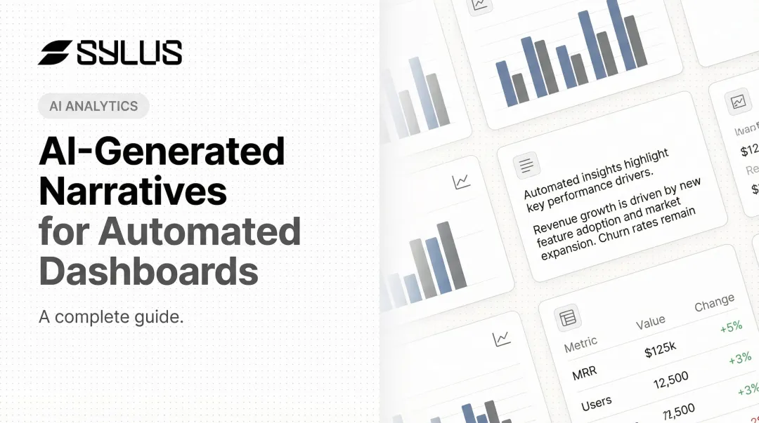 AI-Generated Narratives for Automated Dashboards: Complete Guide
