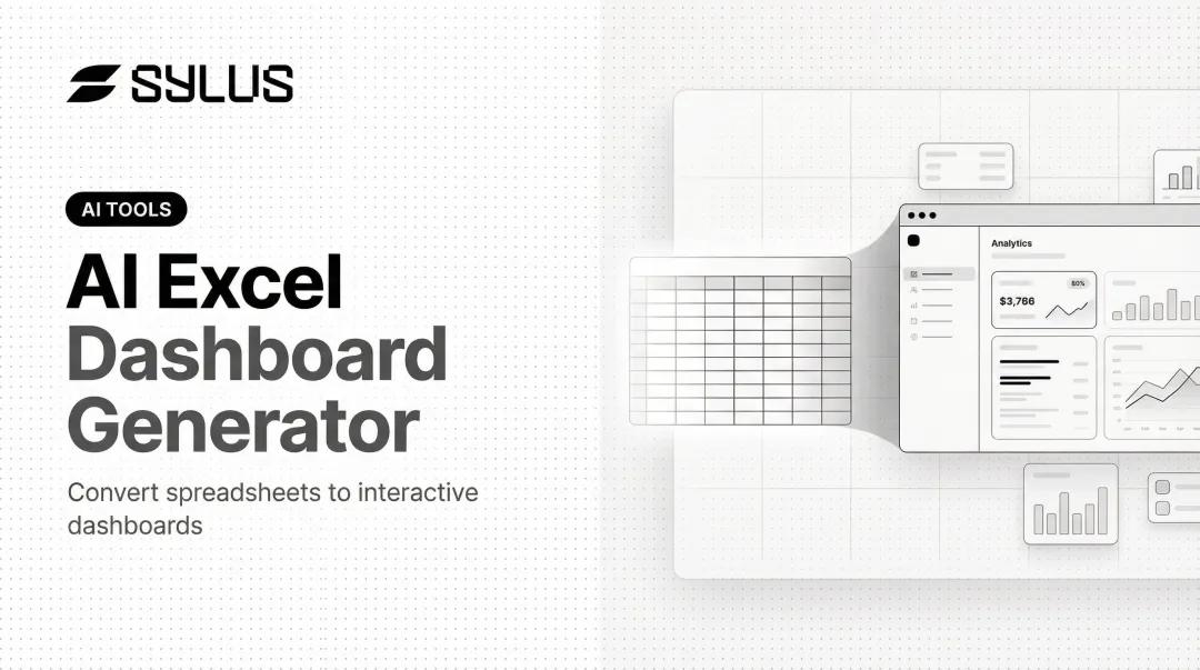 AI Excel Dashboard Generator: Convert Spreadsheets to Interactive Dashboards