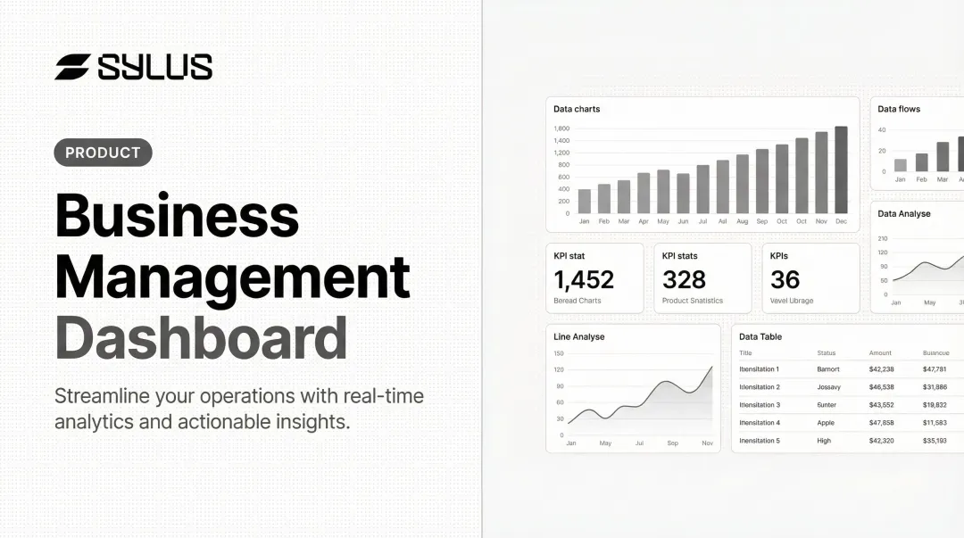 Business Management Dashboard