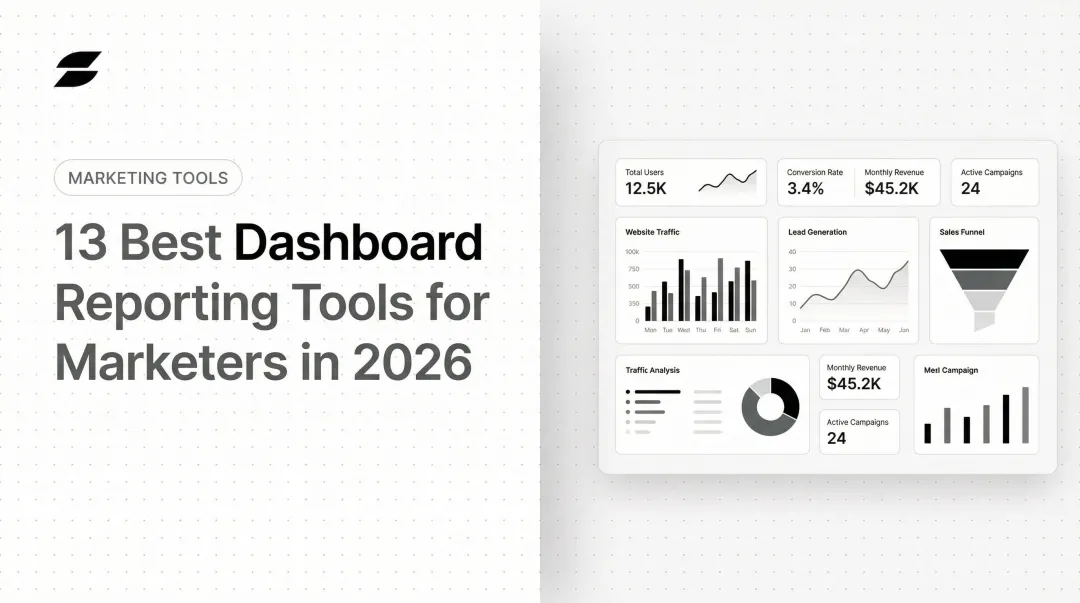 13 Best Dashboard Reporting Tools for Marketers in 2026