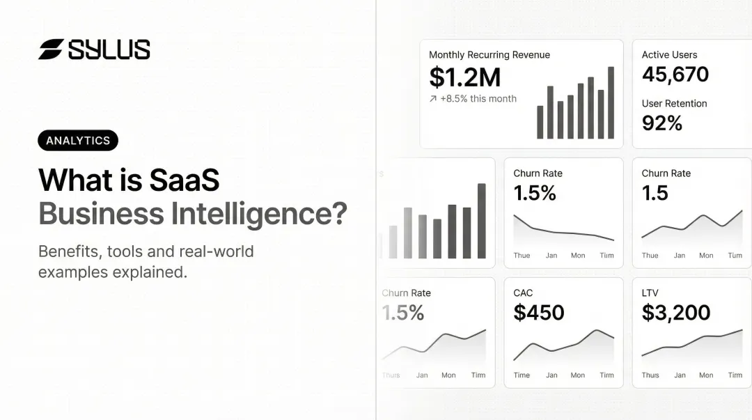 What is SaaS Business Intelligence? Benefits, Tools & Examples