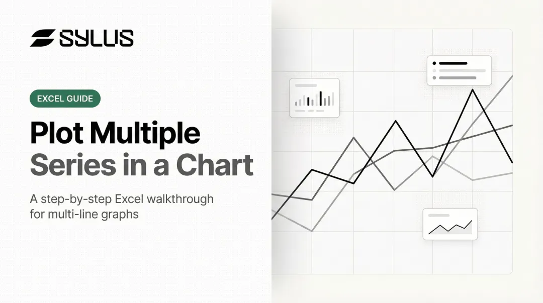 How to Plot Multiple Series in a Line Graph — Excel Guide