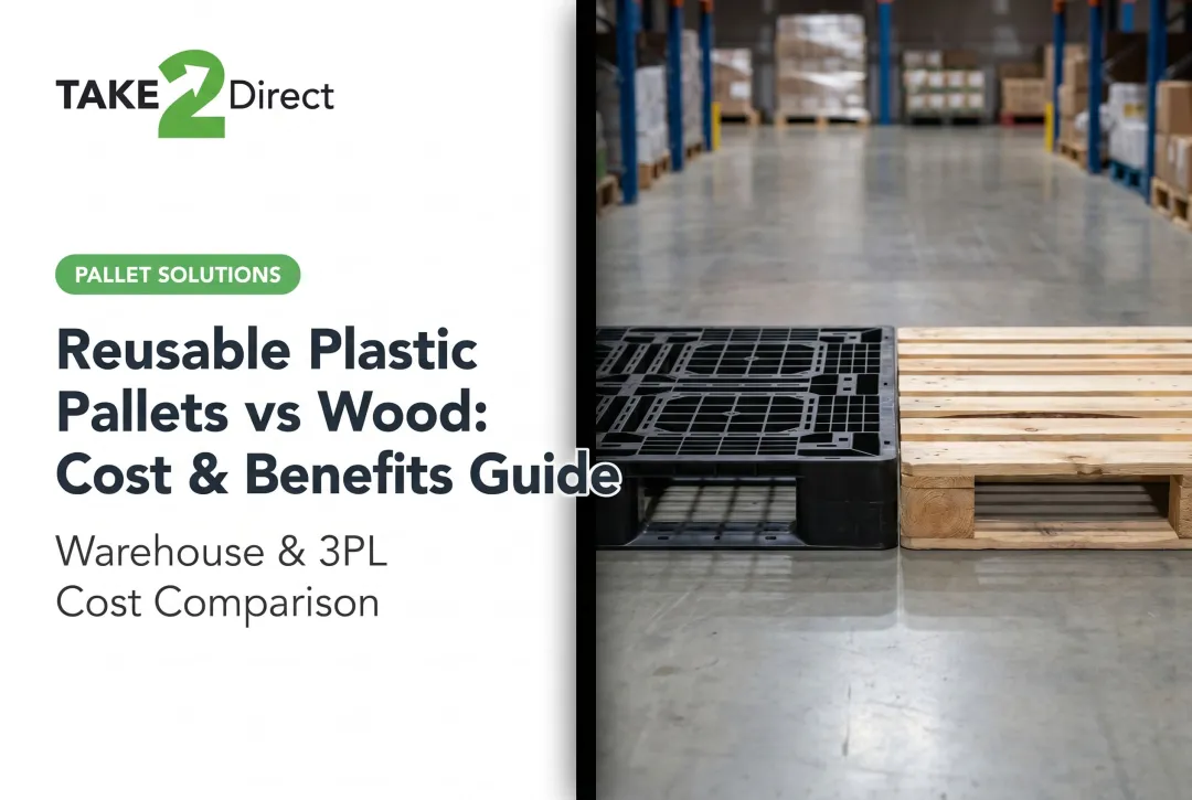Reusable Plastic Pallets vs Wood: Cost & Benefits Guide