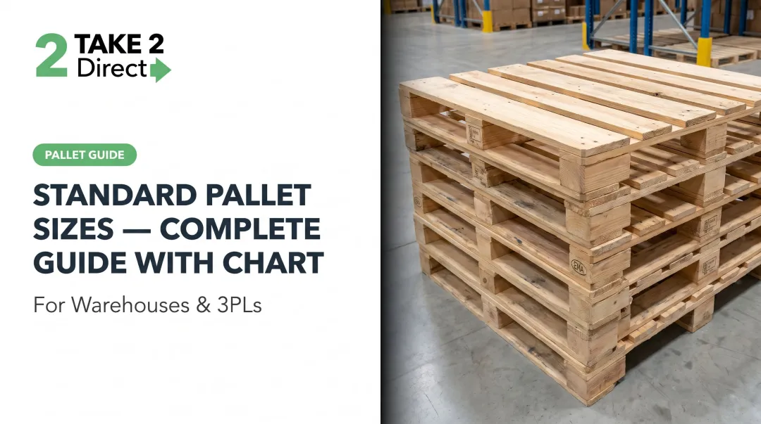Standard Pallet Sizes — Complete Guide with Chart