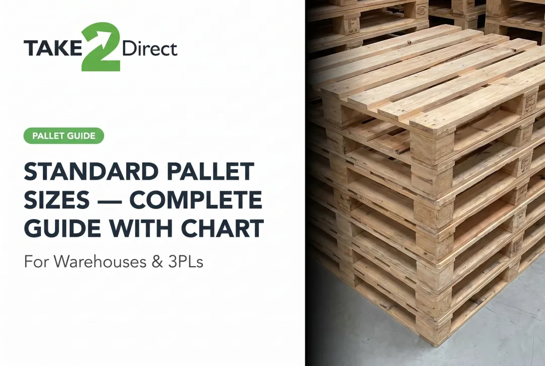 Standard Pallet Sizes — Complete Guide with Chart