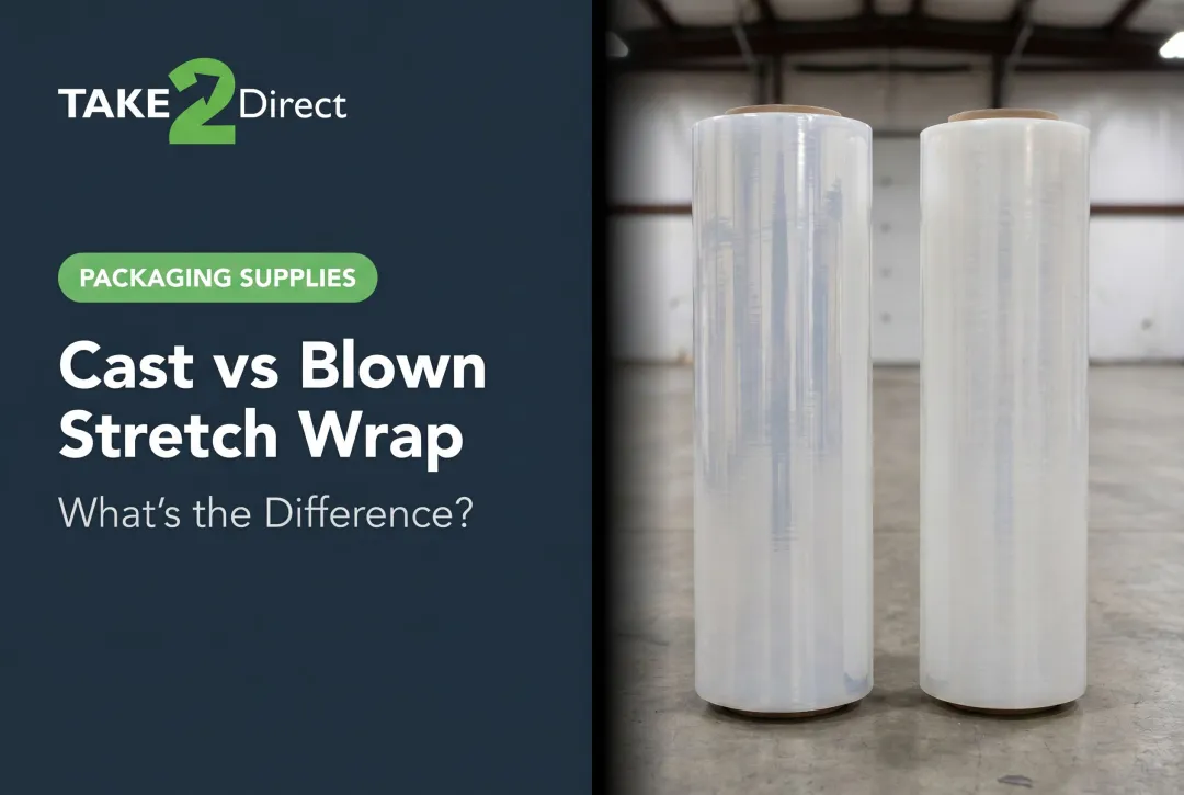 Cast vs Blown Stretch Wrap: What's the Difference?