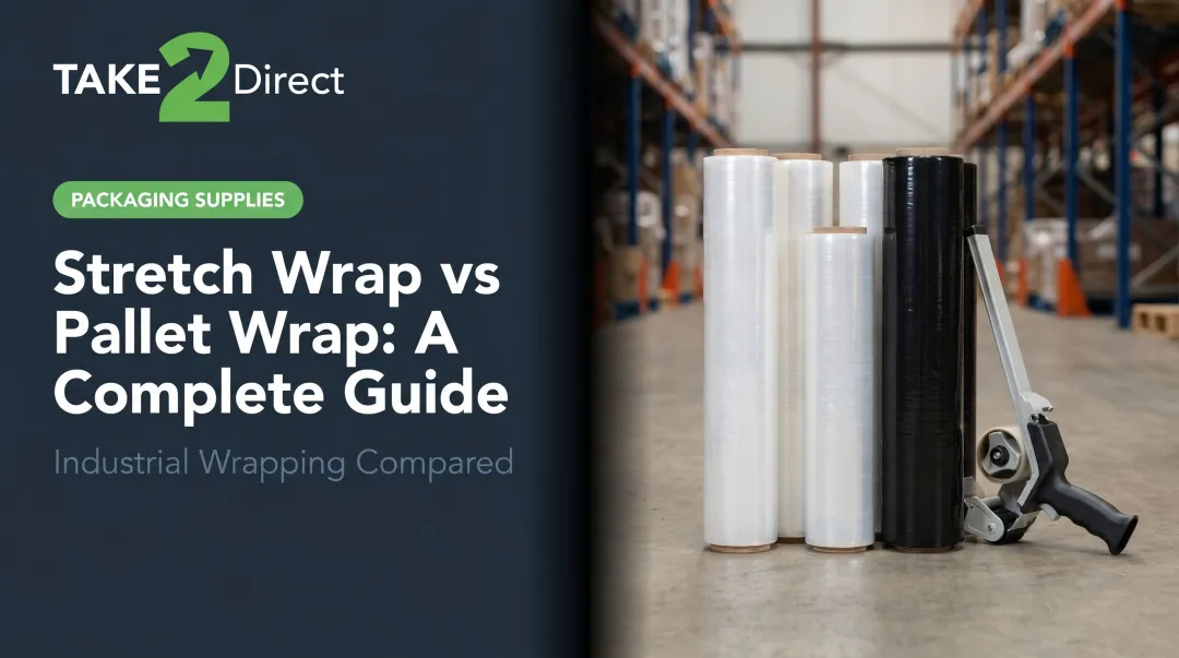 Stretch Wrap vs Pallet Wrap: A Complete Guide