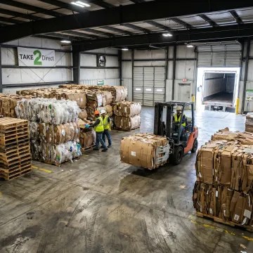 College Recycling Center Services