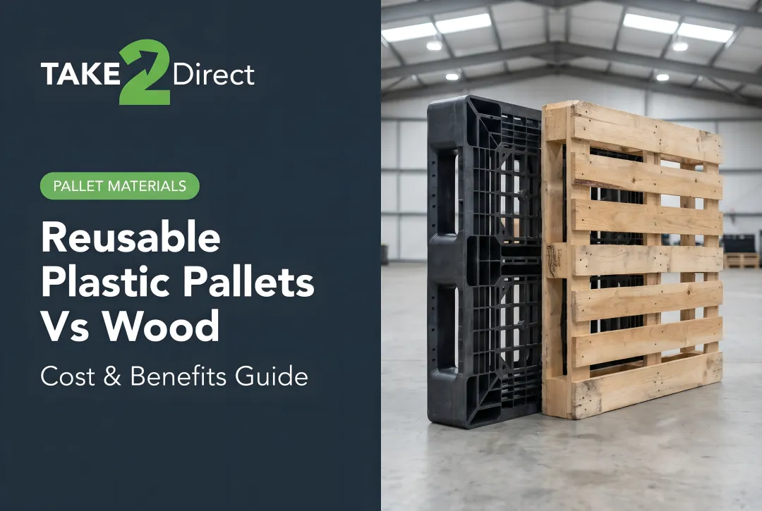 Reusable Plastic Pallets vs Wood: Cost & Benefits Guide