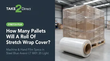 How Many Pallets Will a Roll of Stretch Wrap Cover?