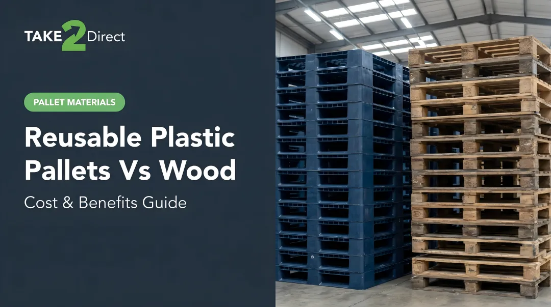 Reusable Plastic Pallets vs Wood: Cost & Benefits Guide