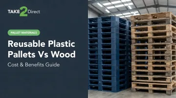 Reusable Plastic Pallets vs Wood: Cost & Benefits Guide