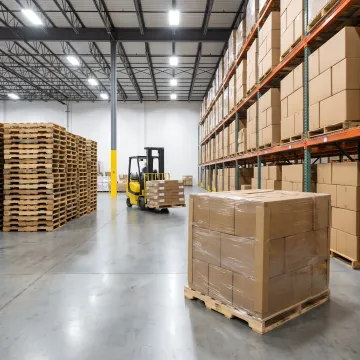 Custom pallets and crates for automotive parts