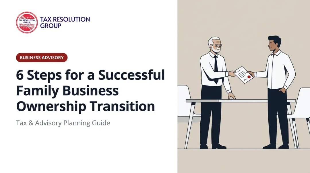 6 Steps for a Successful Family Business Ownership Transition