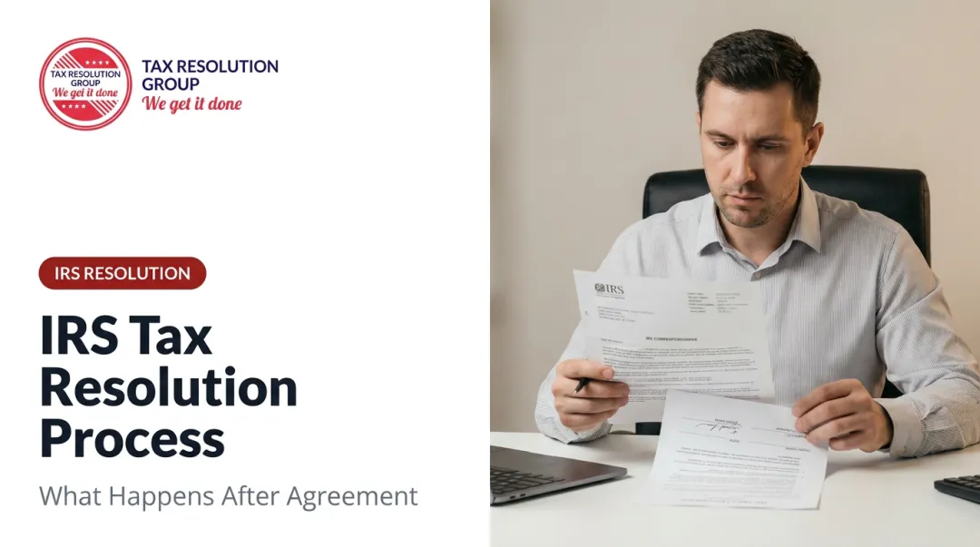IRS Tax Resolution Process: What Happens After Agreement