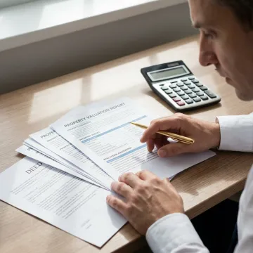 Real estate tax valuation documents