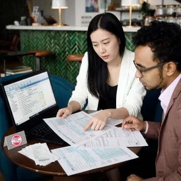 Income tax preparation consultation