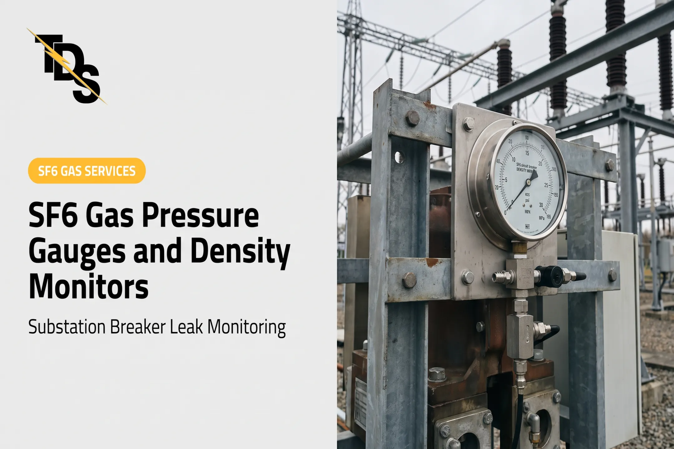 SF6 Gas Pressure Gauges and Density Monitors