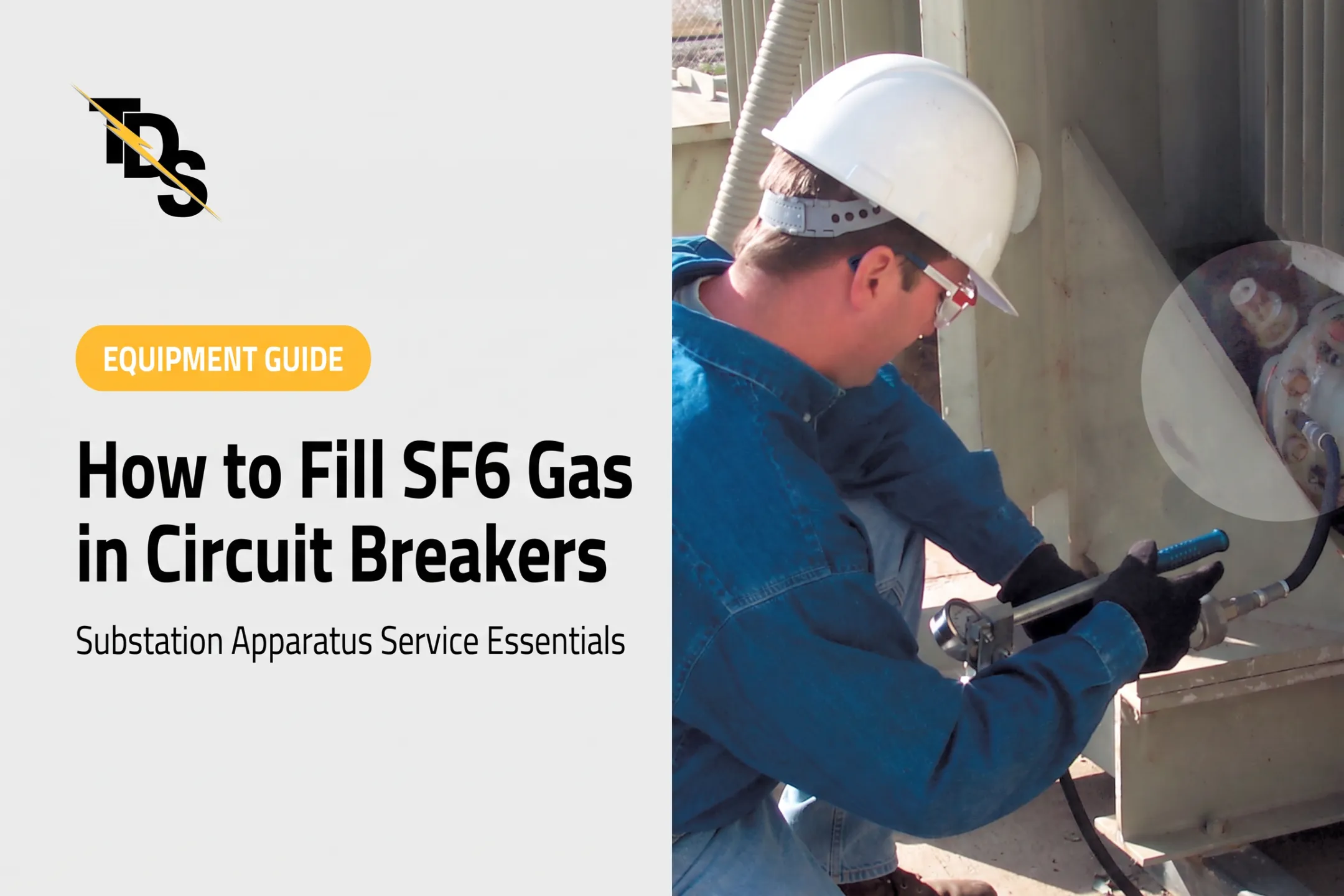 How to Fill SF6 Gas in Circuit Breakers
