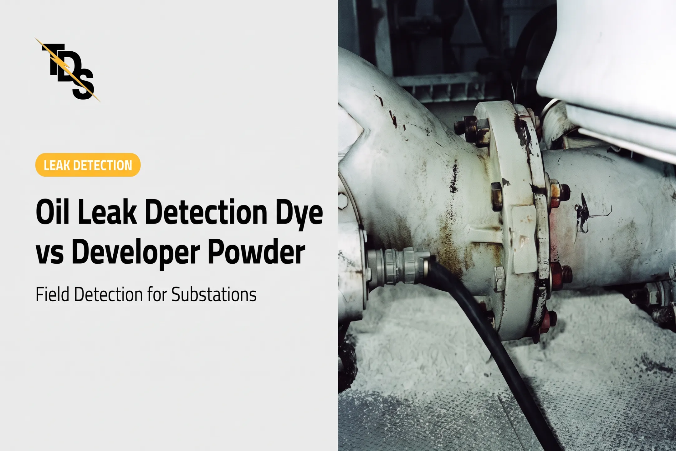 Oil Leak Detection Dye vs Developer Powder