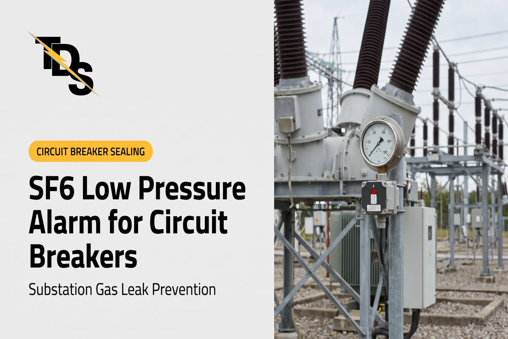 SF6 Low Pressure Alarm for Circuit Breakers