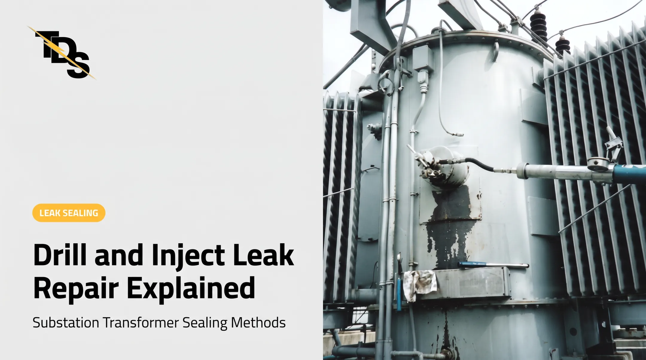 Drill and Inject Leak Repair Explained
