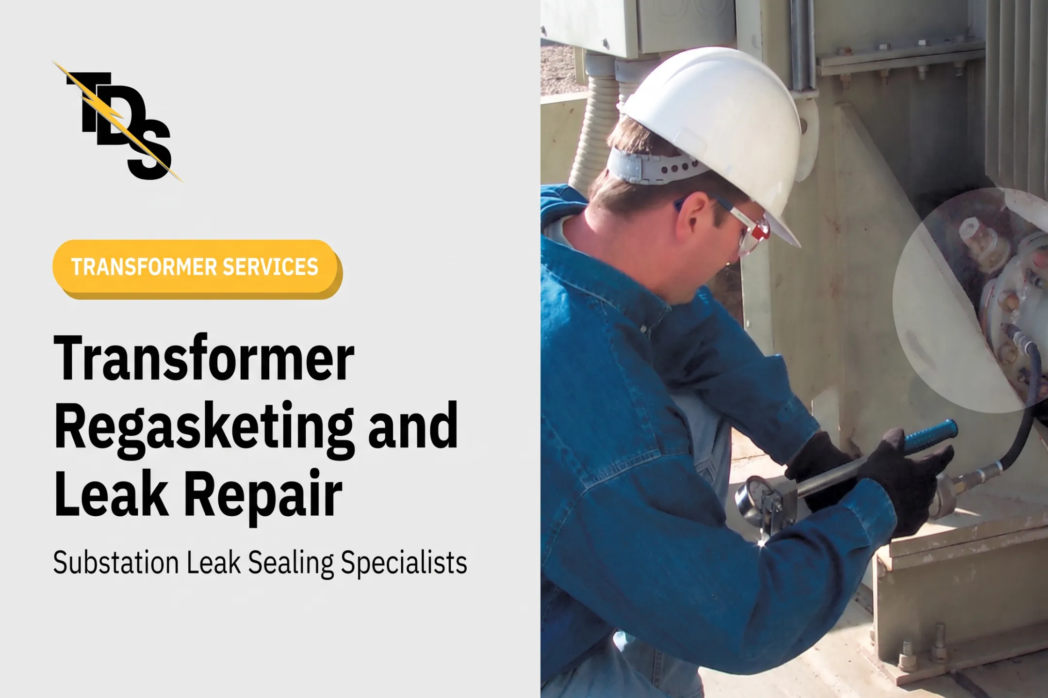 Transformer Regasketing and Leak Repair