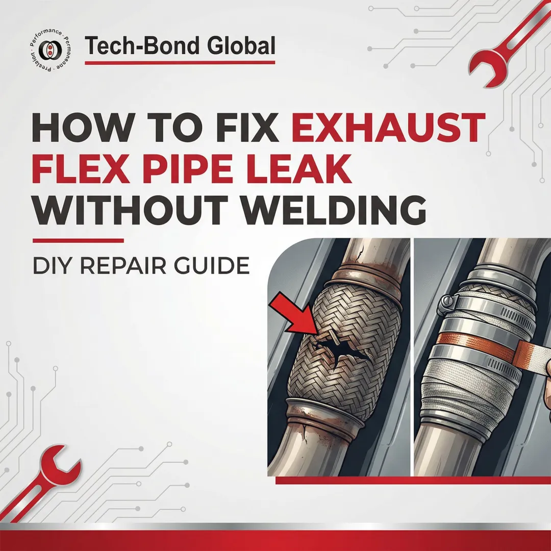 How to Fix Exhaust Flex Pipe Leak Without Welding - DIY Repair Guide