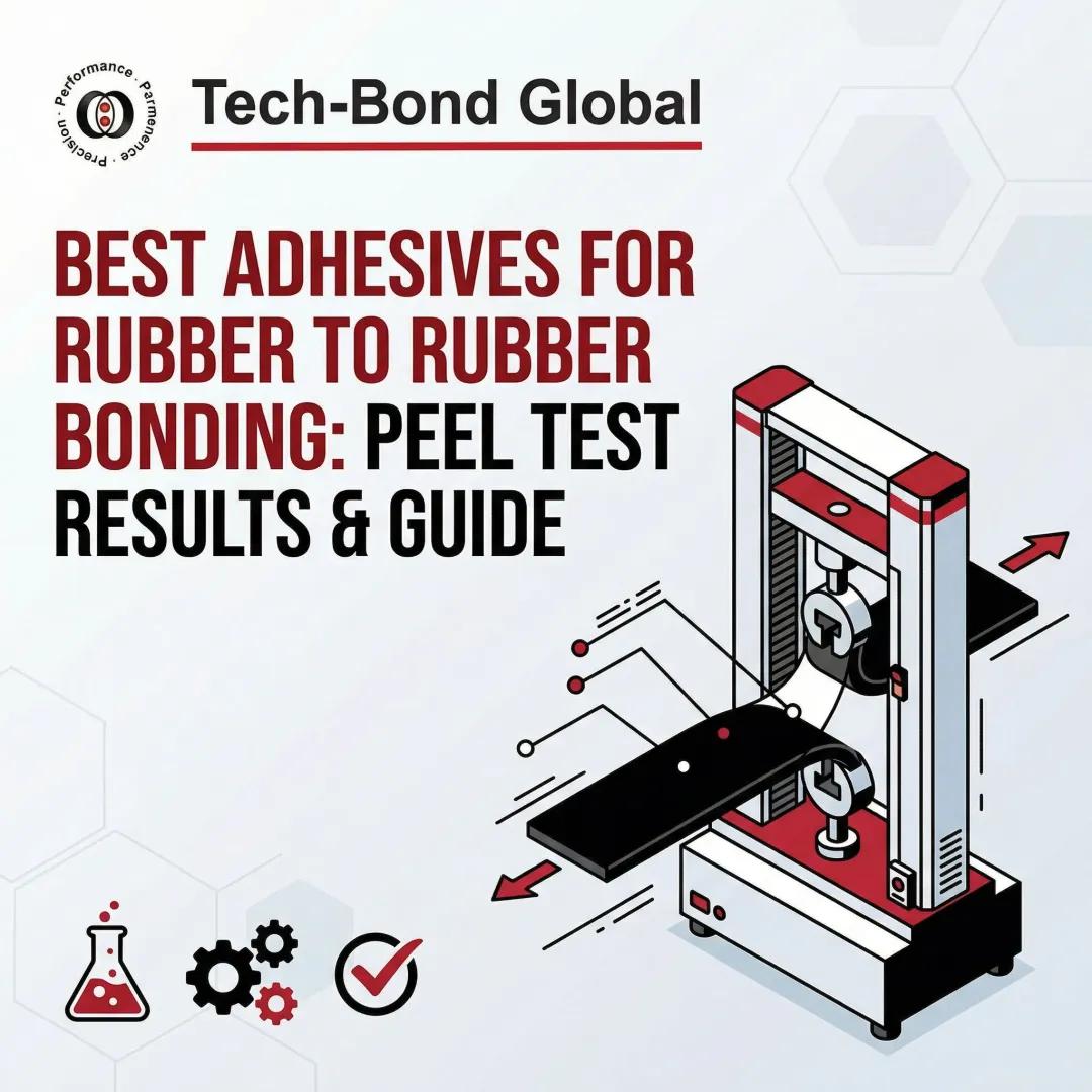 Best Adhesives for Rubber to Rubber Bonding: Peel Test Results & Guide