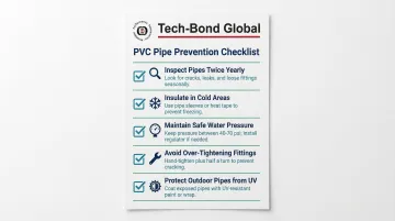 Five PVC pipe maintenance prevention tips to extend pipe lifespan