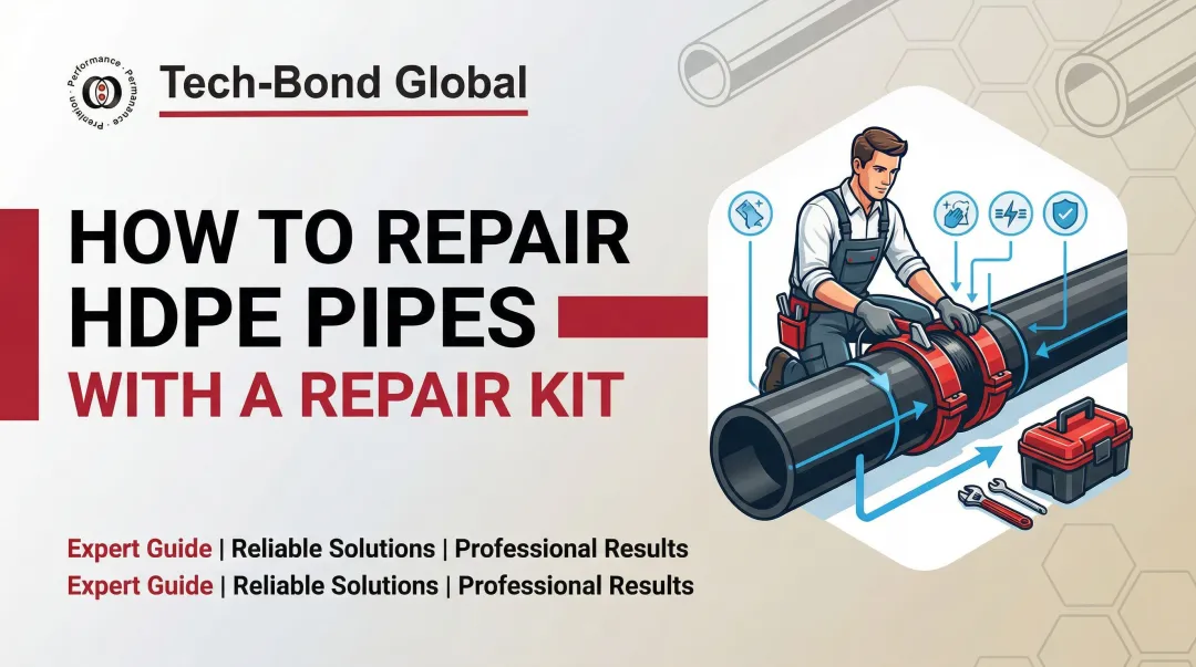 How to Repair HDPE Pipes with a Repair Kit