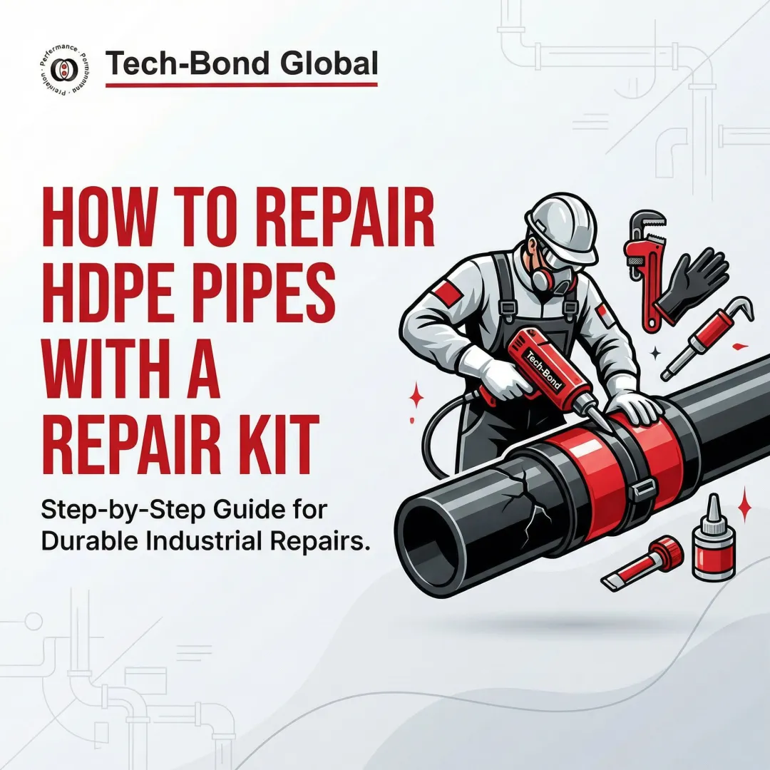 How to Repair HDPE Pipes with a Repair Kit
