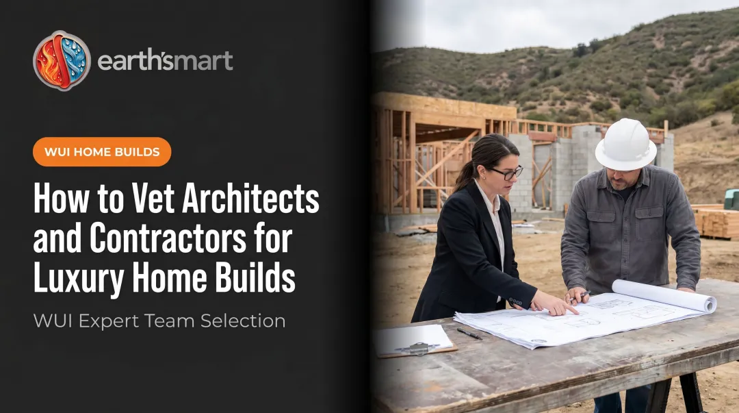 How to Vet Architects and Contractors for Luxury Home Builds