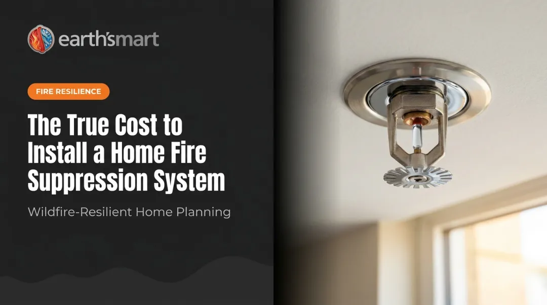 The True Cost to Install a Home Fire Suppression System