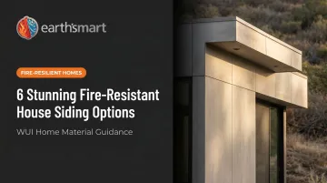 6 Stunning Fire-Resistant House Siding Options