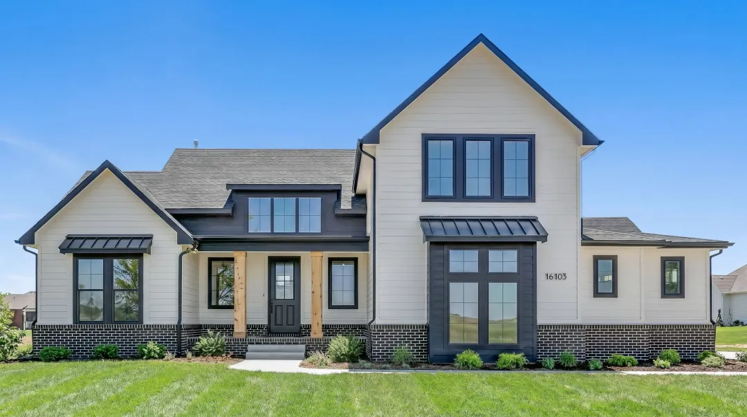 Fiber cement siding installation on modern home exterior in fire-prone zone