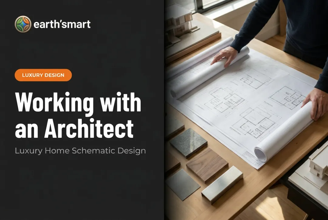 Working with an Architect: Luxury Home Schematic Design