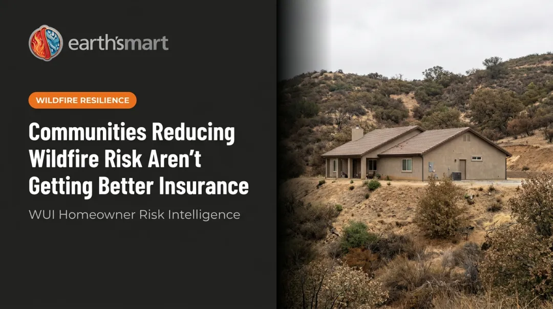 Communities Reducing Wildfire Risk Aren't Getting Better Insurance