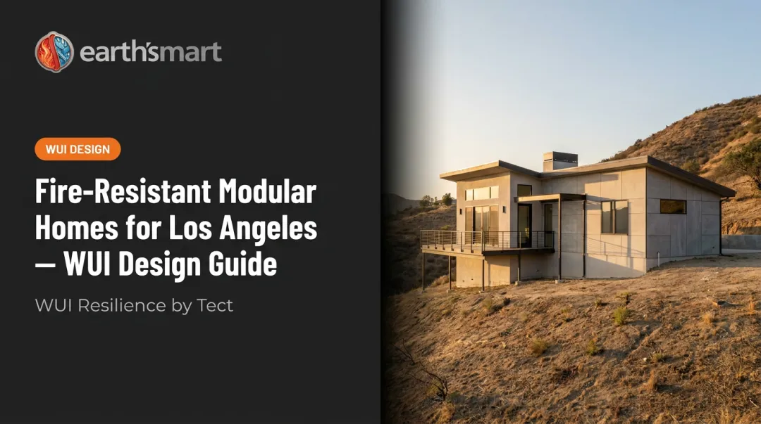 Fire-Resistant Modular Homes for Los Angeles — WUI Design Guide