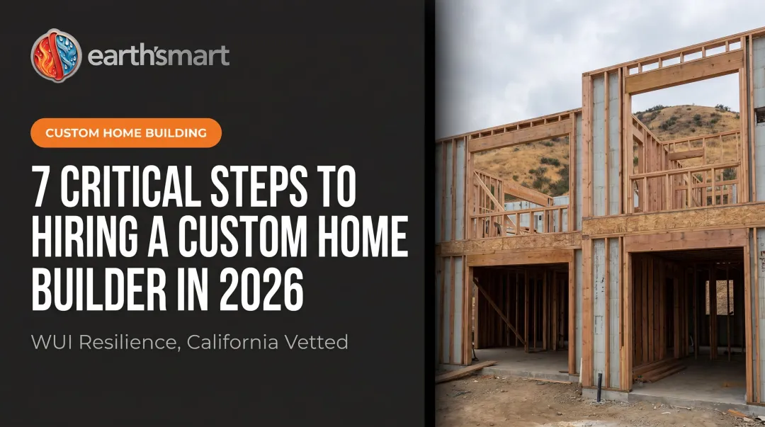 7 Critical Steps to Hiring a Custom Home Builder in 2026