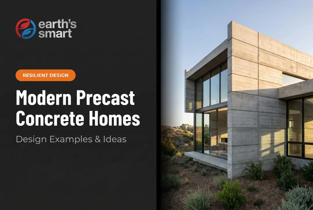 Modern Precast Concrete Homes: Design Examples & Ideas