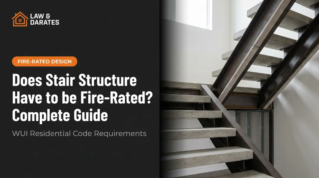 Does Stair Structure Have to be Fire-Rated? Complete Guide