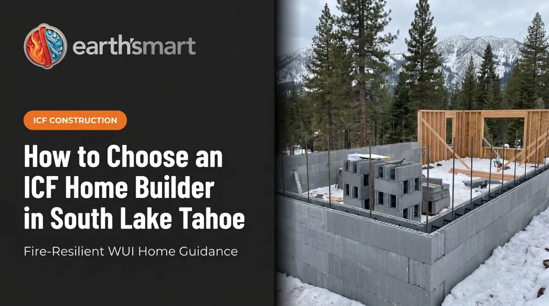 How to Choose an ICF Home Builder in South Lake Tahoe