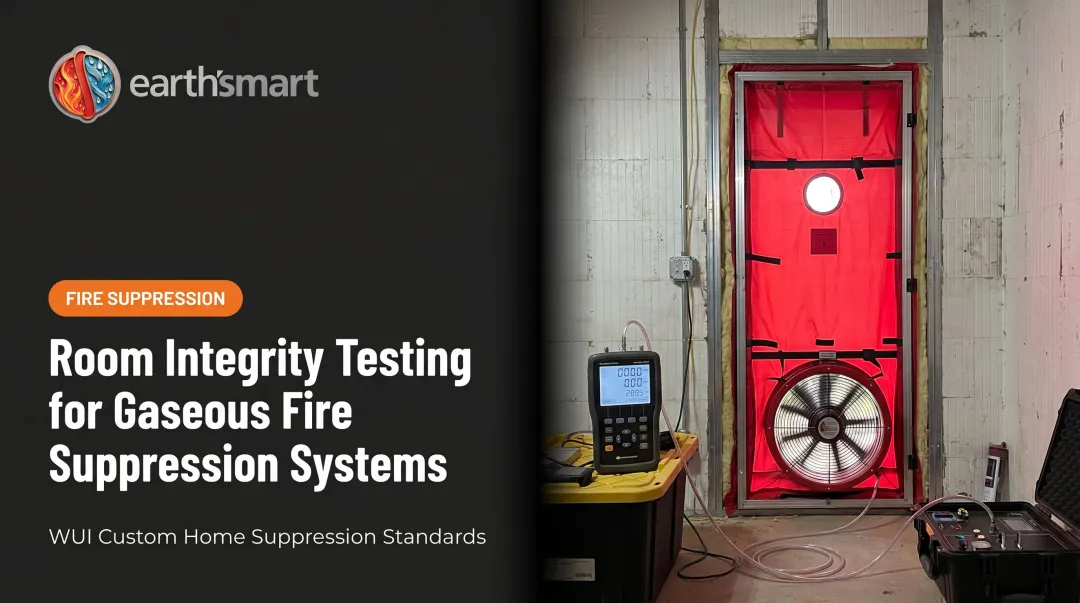 Room Integrity Testing for Gaseous Fire Suppression Systems