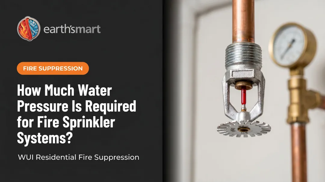 How Much Water Pressure Is Required for Fire Sprinkler Systems?